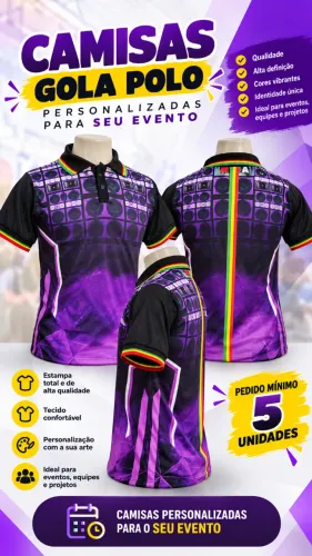 Camisa Gola Polo - A Partir de R$ 58,00