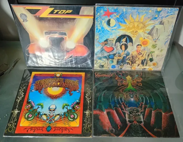 DISCO DE VINIL USADOS DIFERENTES ESTILOS