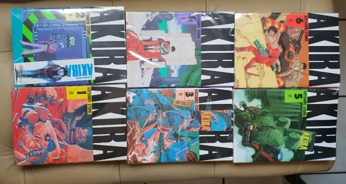 Coleção Mangá Akira Volume 1 ao 6