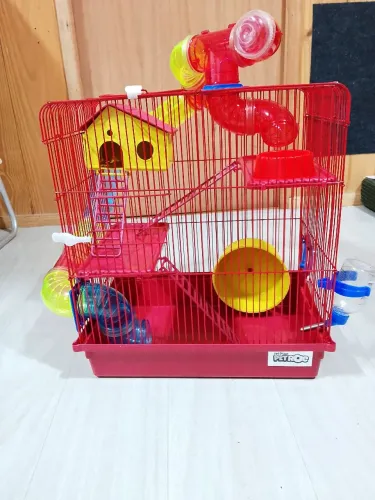 Pacote completo gaiola para hamster
