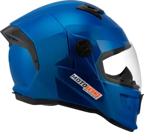 Capacete Pro Torl Stealth Moto Tech Fosco n° 62 Sky Blue