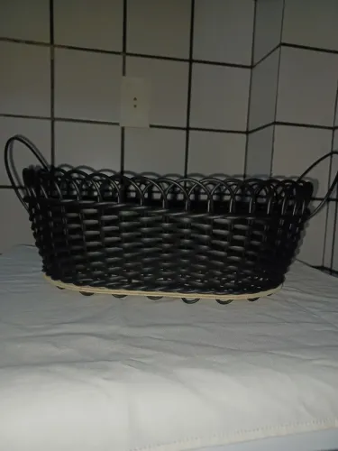 Kit 5 cestas 27x20cm