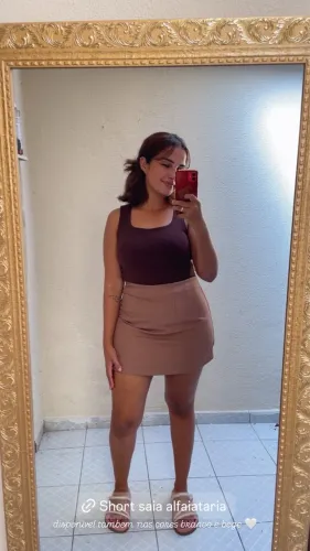 Short saia alfaiataria