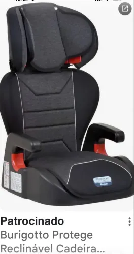 Cadeira elevação carro até 36kg 