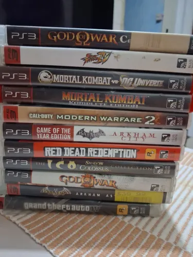 Ps3 fat + 10 jogos
