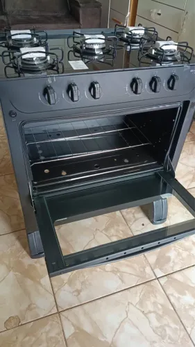 Fogão 5 bocas acendimento automático 