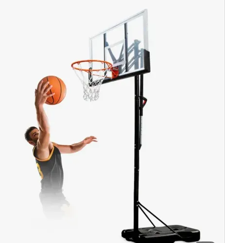 Base e estrutura para tabela de basquete regulável