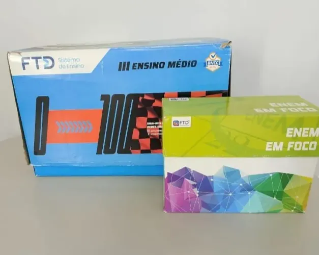 Livros Usados - FTD(Terceiro Ano do Ensino Médio)