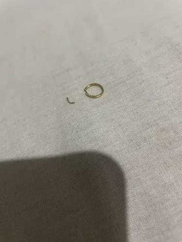 Piercing de ouro 18k