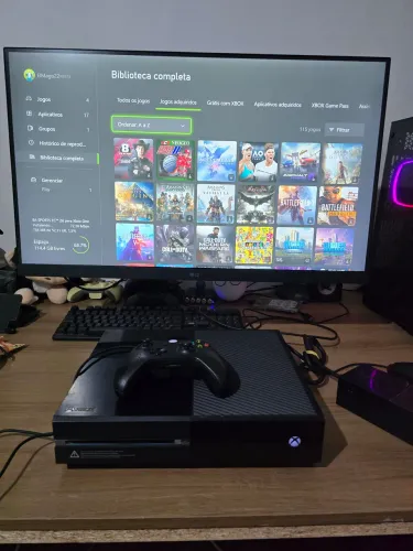 Xbox One + Conta com vários jogos