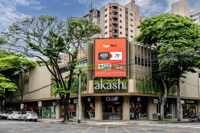 Sala comercial disponível no Akash Mall, localizado no centro de Maringá, em uma das regiõ