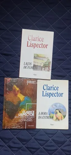 Livros Clarice Lispector - 3 Livros por 70