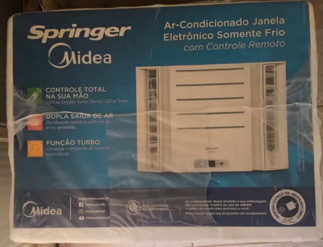 Ar condicionado Springer Midea QCK075RB Janela 7.500 BTUs