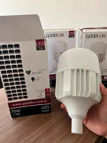 Lâmpadas de Led 75w kit com 3