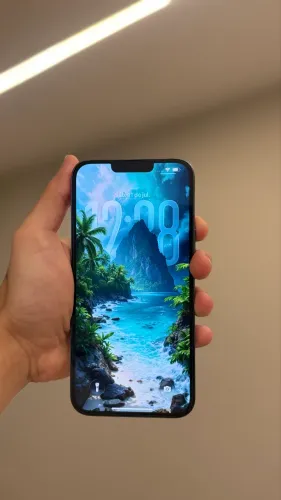 ? iPhone 13 Pro Max 128GB Azul - Extremamente Novo - 100% Original - Com Cabo e Película