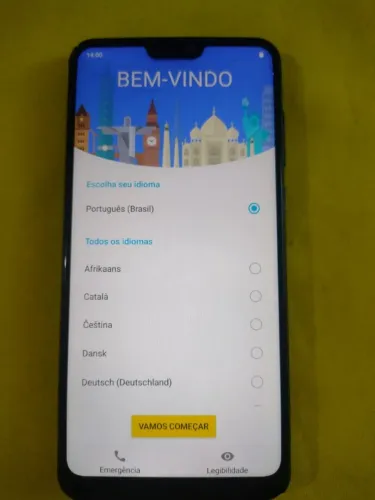 Asus Zenfone Max Pro M2 funcionando - 5000 mAh