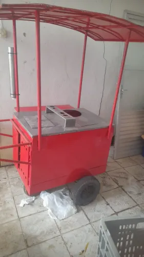 Carroça de cachorro quente 