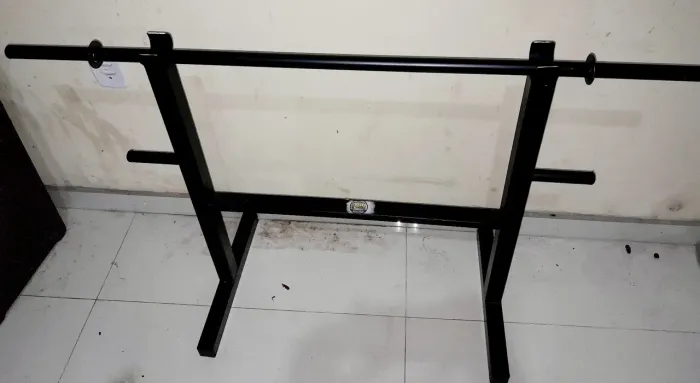 Barra / Suporte Cavalete / Treino / Musculação.