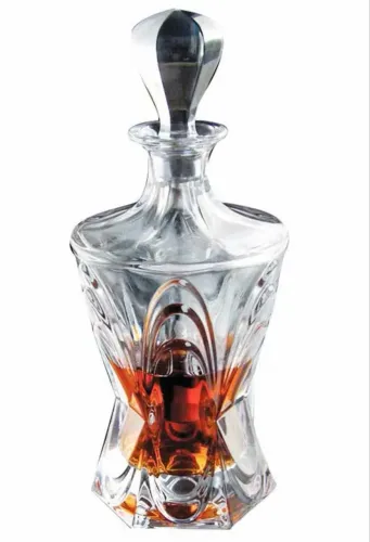 Garrafa de Cristal Crystal Bohemia Greco 800 ml - Cristal Tcheco Original