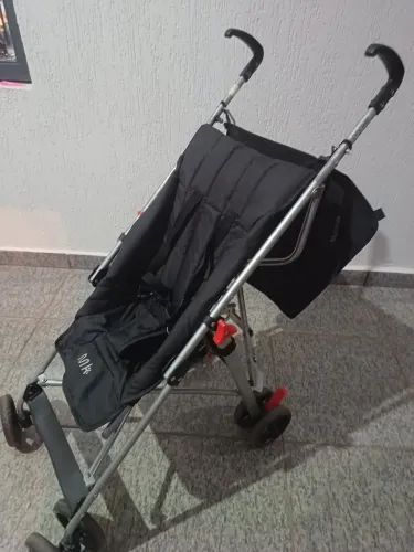 Carrinho Guarda Chuva Pocket 15 kg Multi Kids Preto Bebê 
