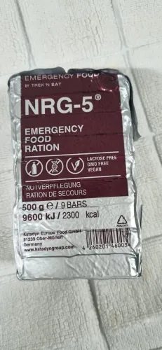 6 pacotes de Racao humana RNG- 5 , para trilhas