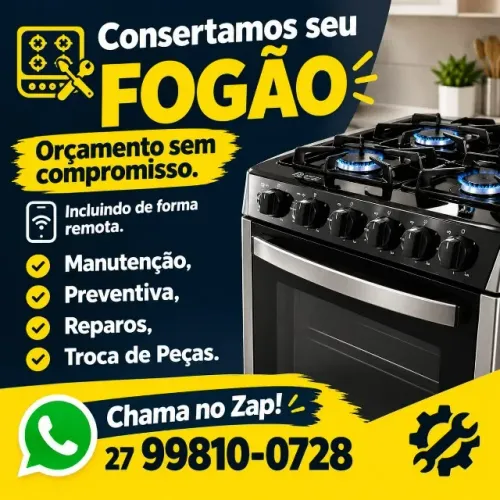 Consertamos Fogões e Fornos