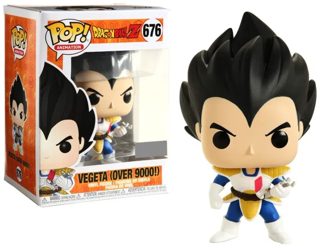 Funko Pop Vegeta Over 9000! #676 - Dragon Ball Z