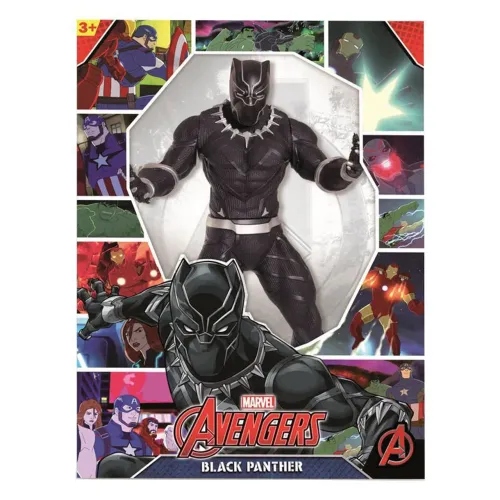 Boneco Articulado - 50 Cm - Disney - Marvel - Pantera Negra - Mimo Lacrado de Fábrica 
