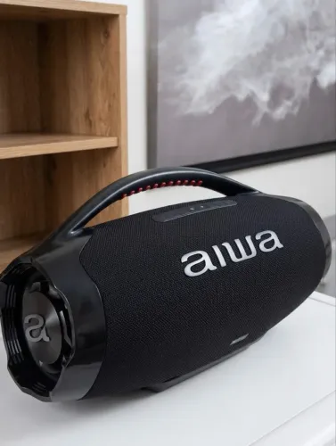 Caixa De Som AIWA Aws-bbs-01 Boombox 200 RMS