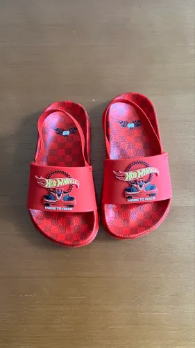 Sandália Infantil Hot Wheels - Tamanho 21 BR