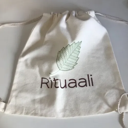 Mochila Ecobag Off White Da Marca Rituaali