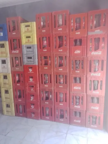 cx de coca retornáveis a partir de15