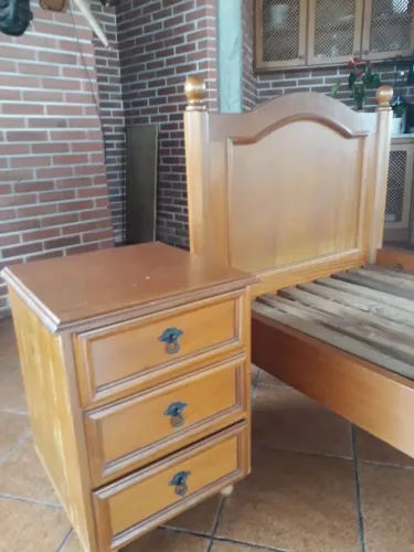 Cama rústica