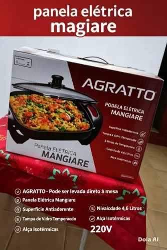 Panela elétrica mangiare 
