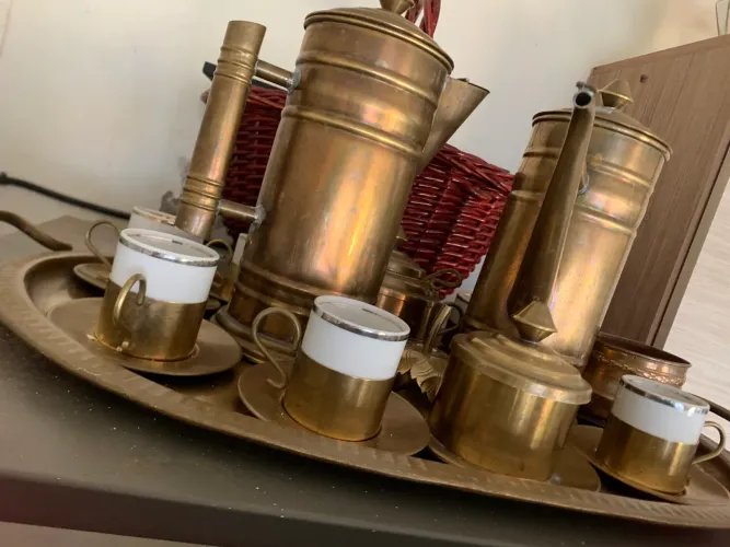 Vendo lindo conjunto de cobre antiguidade 