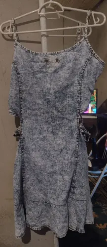 Vestido jeans feminino