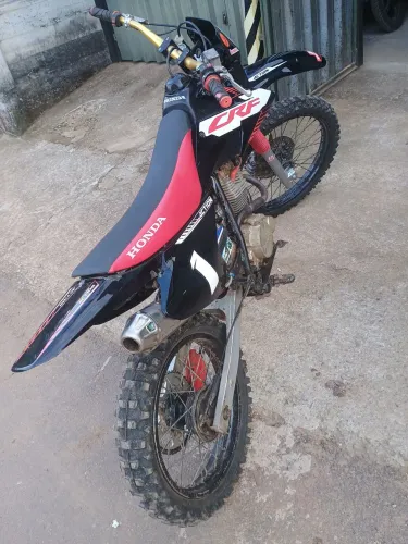 Nx 200 preparada para trilha 
