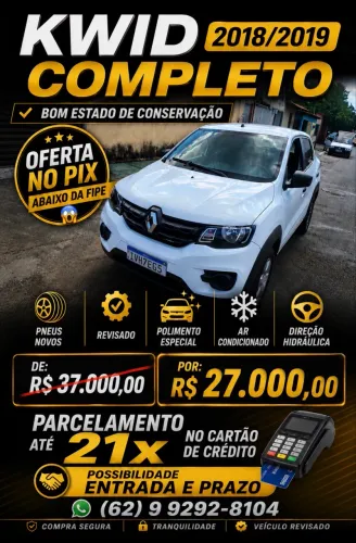 Renault Kwid Zen 1.0 Flex 12V 5P Mec. 2019