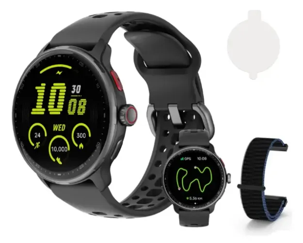 Relogio smartwatch bettdow Inteligente Gps Smartwatch Amoled 3atm Sport Gps Caixa