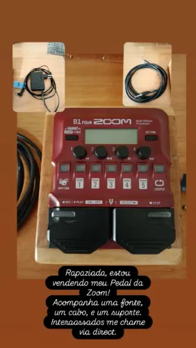 Vende- uma pedaleira da zoom 