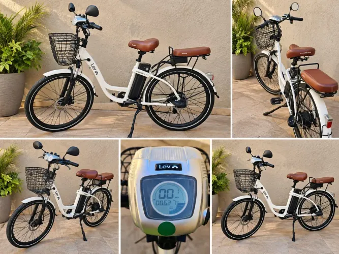 Vendo bicicleta elétrica Lev excelente estado!