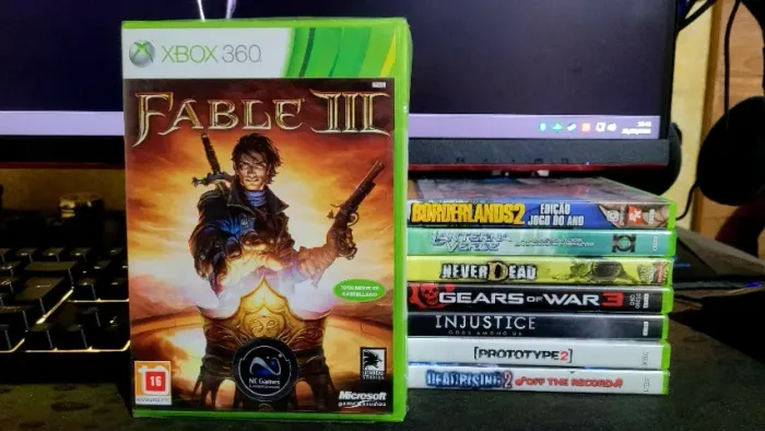 Jogo Fable 3 para xbox 360 Original lacrado