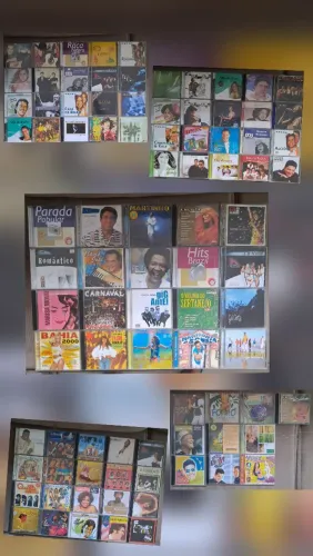 Lote 90 CDs Inclusos Álbuns Coletânea 