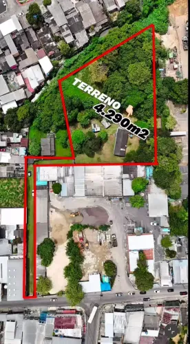 TERRENO 4.290 M ² - NA ÁREA CENTRAL DE MANAUS