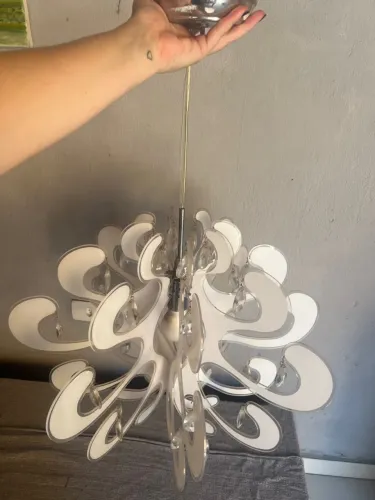 Lustre com cristais - ETNA
