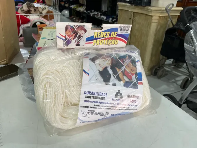 Rede de Proteção Profissional em Nylon 1,6x7,5m 