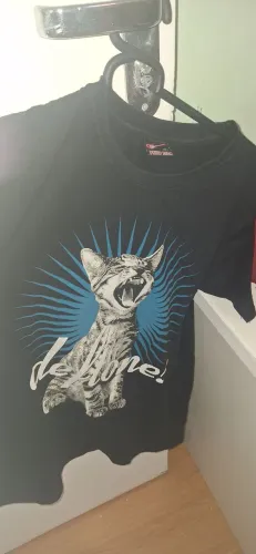 Camiseta deftones gatinho numetal banda