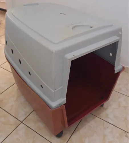 Caixa de transporte para cães