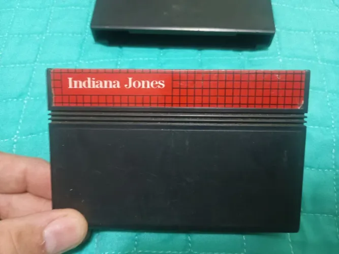 Fita indiana Jones e Rambo Master System