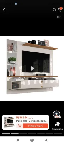 Painel para tv 55 polegadas